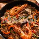 Riz Brun aux Crevettes