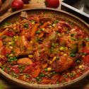 Ragoût de tomate aux legumes épicés
