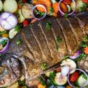 Poisson au four