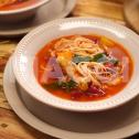 Soupe de nouille aux blancs de poulet