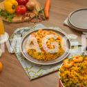 Riz sauté aux fruits de mer