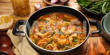 Soupe légère pour enfants