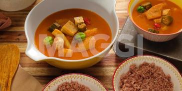 Soupe légère végétarienne