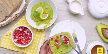 Pâte à tartiner savoureuse à l'avocat