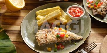 Poisson pané a la poudre de Gari
